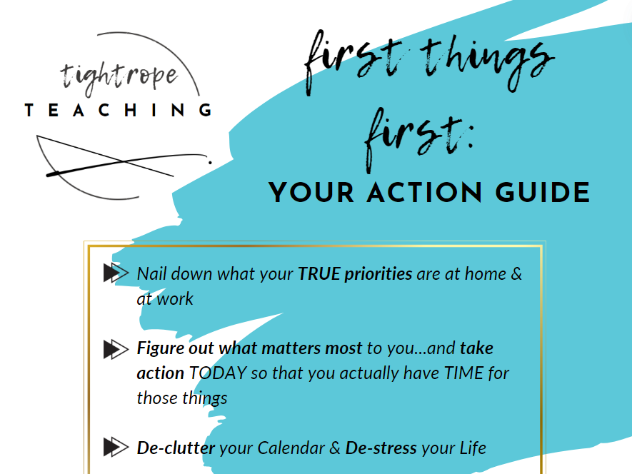 Resources Tightrope Teaching